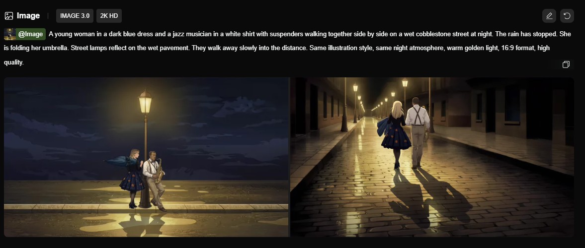 Kling AI image generation example